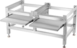 Bolt Edge Wasmachine Verhoger - Verstelbaar - Aluminium - Inclusief 2 planken — thumbnail 8