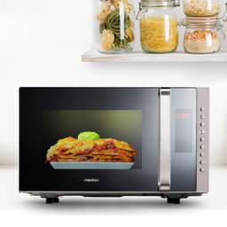 MEDION vrijstaande, 3-in-1 magnetron met grill- en heteluchtfunctie, 800 watt vermogen, 1200 watt bovengrill/heteluchtvermogen, 23L, MD17495, zilver — thumbnail 17