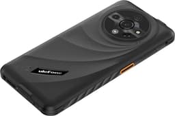 Ulefone Armor X31 Pro 5G Rugged AI Smartphone IP68/IP69K & MIL-STD-810H Robuust - 6.56'' 120Hz - 64MP + 25MP Nachtzichtcamera - 6050mAh - 16GB RAM, 256GB - Android 14 - Zwart - Octa-core 2.4GHz - Vinger Scan - Dual SIM - NFC - Krachtige Zaklamp — thumbnail 4