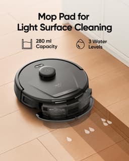 eufy Clean L60 Hybrid SES Robotstofzuiger met dweilfunctie en Vervangingssets - Robot Vacuum - 5.000 Pa Zuigkracht, Met automatisch leegstation, Bestuurbaar via smartphone — thumbnail 6