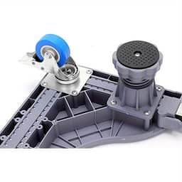 Verstelbare Wasmachine Standaard 40–68 cm – Universeel Onderstel voor Wasmachine, Droger en Koelkast — thumbnail 8