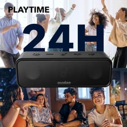 Soundcore 3 Portable Bluetooth Speaker Zwart — thumbnail 3