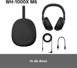 Sony WH-1000XM6 - Draadloze koptelefoon met Noise Cancelling - Zilver — thumbnail 17