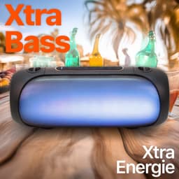Xssive Bluetooth Speaker - 30W Krachtig Stereogeluid - IPX5 Waterdicht - RGB-verlichting - TWS-functie - FM Radio — thumbnail 8