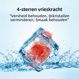 CHiQ CBM157LC - Koel-vriescombinatie - 157 Liter - Low Frost - Energielabel C - Hoogte 144 cm - 12 jaar garantie op compressor - 2025 Nieuw — thumbnail 13