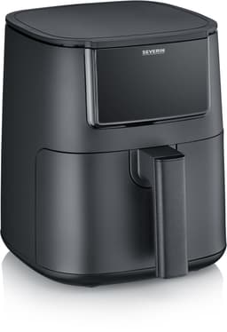 Severin FR 2461 - Airfryer - Hetelucht friteuse - Touchscreen - 4 Liter - 70 tot 200 Graden - 1300 Watt - Zwart — thumbnail 2