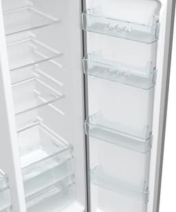 Hisense RS5P535NPCE - Amerikaanse koelkast - No-Frost - 178 cm hoog - 566 liter - Energielabel E - Invriesvermogen 12 kg/24u - Geluidsniveau 39 dB - LED Display - SuperCool - FastFreeze - Deuralarm - Interverter Compressor — thumbnail 14