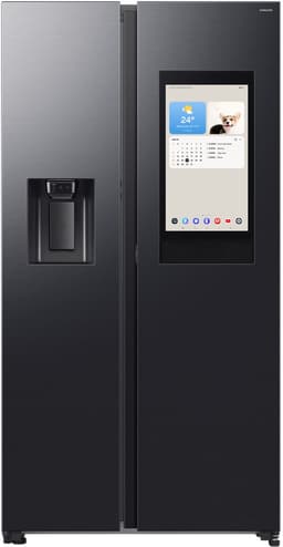 Samsung Series 9 RS90F67BEF, Vrijstaand, Amerikaanse deur, Zwart, 2 deur(en), Premium Black Steel, 36/64 — thumbnail 1