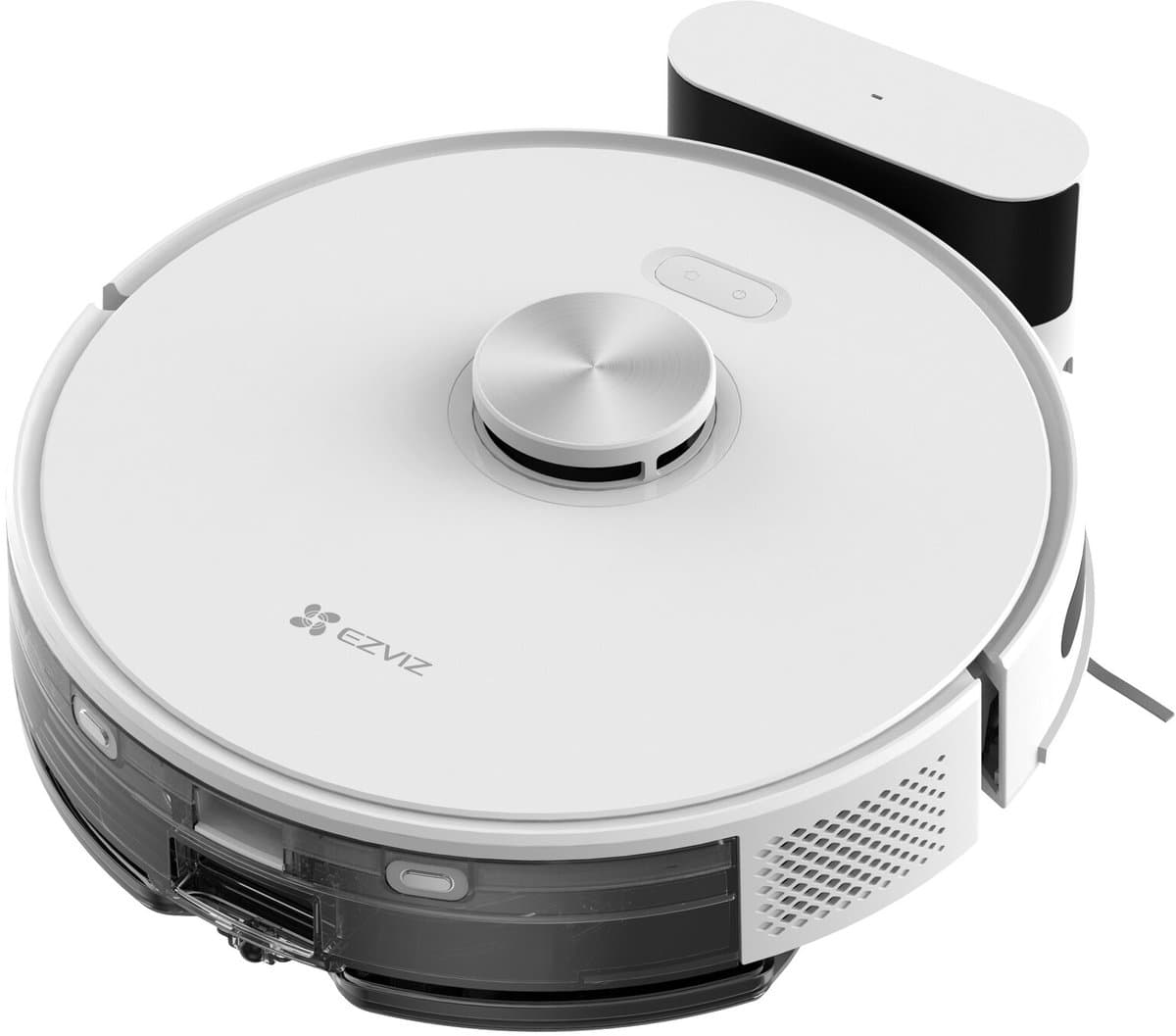 EZVIZ RE5 Robotstofzuiger met Dweilfunctie – 4000 Pa – LiDAR Navigatie – App Bediening – Tapijtdetectie – Werkt met Google Assistant & Alexa – Wit — afbeelding 1