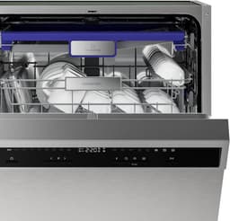 Klarstein Vaatwasser Verosteel inbouwvaatwasser 60 cm - 14 couverts, 9 programma's, stil 42 dB, energieklasse A, AquaStop, kinderslot, roestvrij staal, inbouwvaatwasser - Vaatwasmachine - voor Keuken - Energiezuinig - RVS - Dishwasher — thumbnail 7