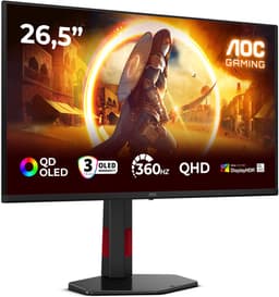 AOC G4 Q27G4SDR - QHD OLED Gaming Monitor - 360hz - HDMI 2.1 - USB-hub - 27 inch — thumbnail 6