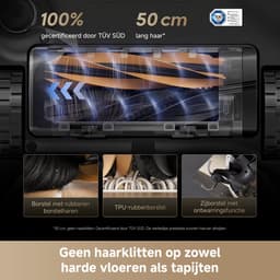 Dreame Matrix10 Ultra White – Robotstofzuiger én dweil met automatische dweilwissel – 30.000 Pa zuigkracht – 100°C zelfreinigend systeem – Voor tapijt, harde vloeren en drempels — thumbnail 4