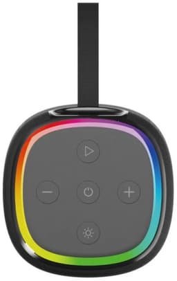 Gembird Bluetooth Speaker - LED Verlichting - 10W - Draadloos - Zwart — thumbnail 11