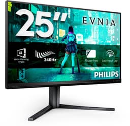 Philips Evnia 5000 series 25M2N3200W - Full HD Gaming Monitor - Ergonomische Stand - 240hz - 25 inch — thumbnail 8
