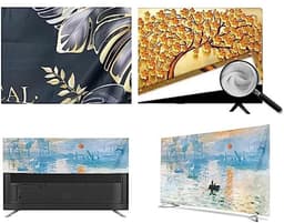 Universele TV Hoes 32-80 Inch – Bescherming tegen Stof en Krassen voor Binnen — thumbnail 5