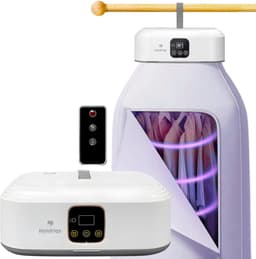 Hendriqs® Wasdroger Condensdroger 8 kg - 90°C mini droger met UV-sterilisatie - Droge Kleding & Warme Kamer Tegelijk - Alternatief voor Warmtepompdroger & Wasdroogcombinatie & Droogkast & Elektrisch Droogrek & Droogmachine — thumbnail 9
