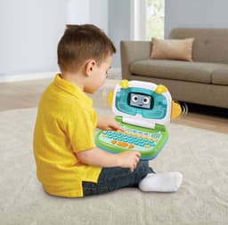 VTech Bob de Vrolijke Laptop - Speelgoed Computer - Maak Kennis met Letters, Cijfers en Tellen - Cadeau - 3 tot 6 Jaar — thumbnail 3
