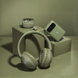 Intempo Noise Cancelling Hoofdtelefoon - Bluetooth - Groen — thumbnail 6