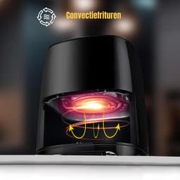 Core® Mini airfryer - Airfryer - Airfryer klein - Zwart - ‎25cm x 30cm x 35cm — thumbnail 2
