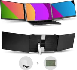 Blerron Flex Pro - 15.3 Inch - Portable Monitoren - 1 Kabel - Slechts 1.3 KG - Draagbare Monitor - Portable Monitor - Beeldscherm - 1920x1200 FHD — thumbnail 1