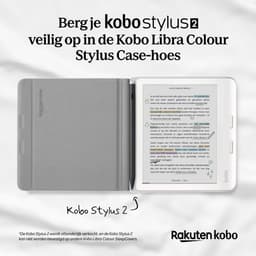 Kobo Libra Colour E-reader Zwart + Kobo SleepCover Hoes Zwart Bundel - 7 inch kleurenscherm - 32GB - Luisterboeken — thumbnail 11