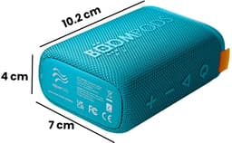 Boompods Beachboom Mono draadloze luidspreker Blauw 5 W — thumbnail 3