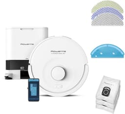Rowenta X-Plorer Serie 90 RR8797WH ANIMAL Robotstofzuiger met Leeg- en oplaadstation Wit — thumbnail 3