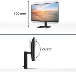 Philips 27E1N1800AE - 4K IPS Monitor - Speakers - 27 inch — thumbnail 5