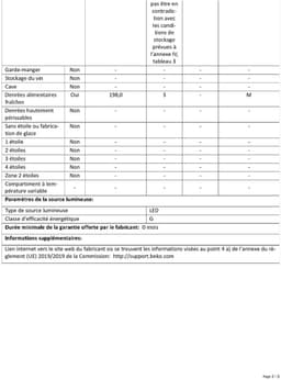 1 deurs koelkast 54cm 198l wit - beko - BLSA210M3SN — thumbnail 7