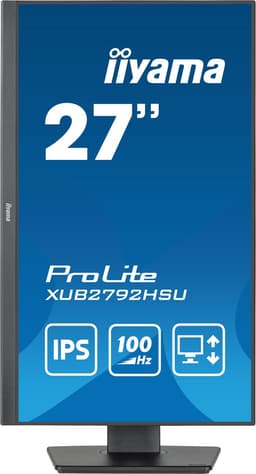 iiyama ProLite XUB2792HSU-B6 - 27 inch - Full HD - IPS - USB-Hub (4x) - Verstelbaar — thumbnail 5