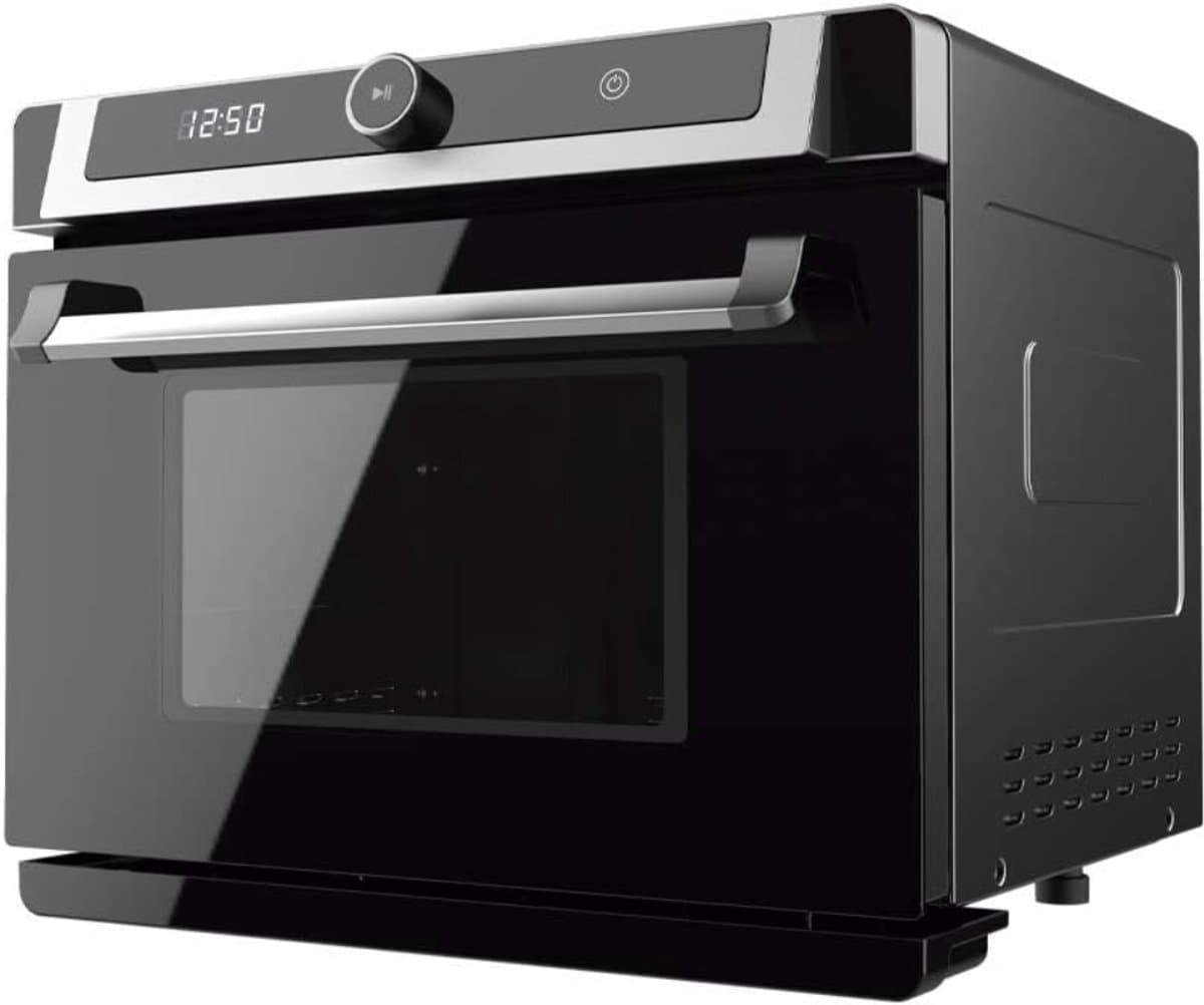 MMP® Stoomoven - Zwart - 60cm x 56cm x 52cm — afbeelding 1