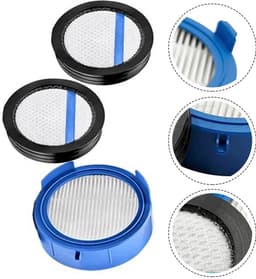 HEPA Filter - 3 stuks - geschikt voor AEG 8000 Ultimate - AEG 8000 - AEG ASKW4 - ESKW4 - FX8 - AZE156 - voor Steelstofzuiger - steelstofzuiger draadloos — thumbnail 8