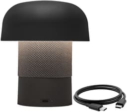 Kooduu Sensa PLAY Mini - Bluetooth Speaker met SOUND BY JBL - Dimbare LED-lamp - Oplaadbare batterij - Nachtlamp - Dimbaar - 16cm hoog - kleur Anthracite — thumbnail 9