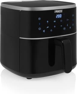Princess Digitale Airfryer 182238 - 4 liter - PFAS vrij - Groot - Heteluchtfriteuse - Zwart - Digital Touchscreen - 8 Automatische Programma's - Inclusief in hoogte verstelbaar Grillrack — thumbnail 5