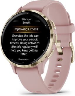 Garmin Venu 3s - Smartwatch - AMOLED-Scherm - 41mm - Dust Rose — thumbnail 17