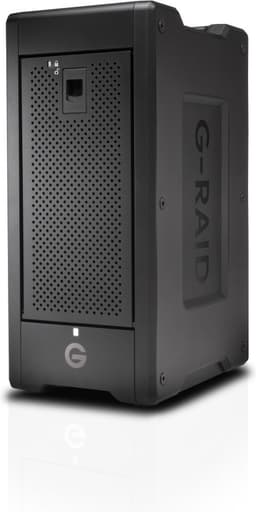 SanDisk Professional G-Raid Shuttle 8 – 48 TB Externe harde schijf (3,5 inch) – USB-A 3.2 Gen 2, Thunderbolt 3 – Zwart SDPH48 — thumbnail 4