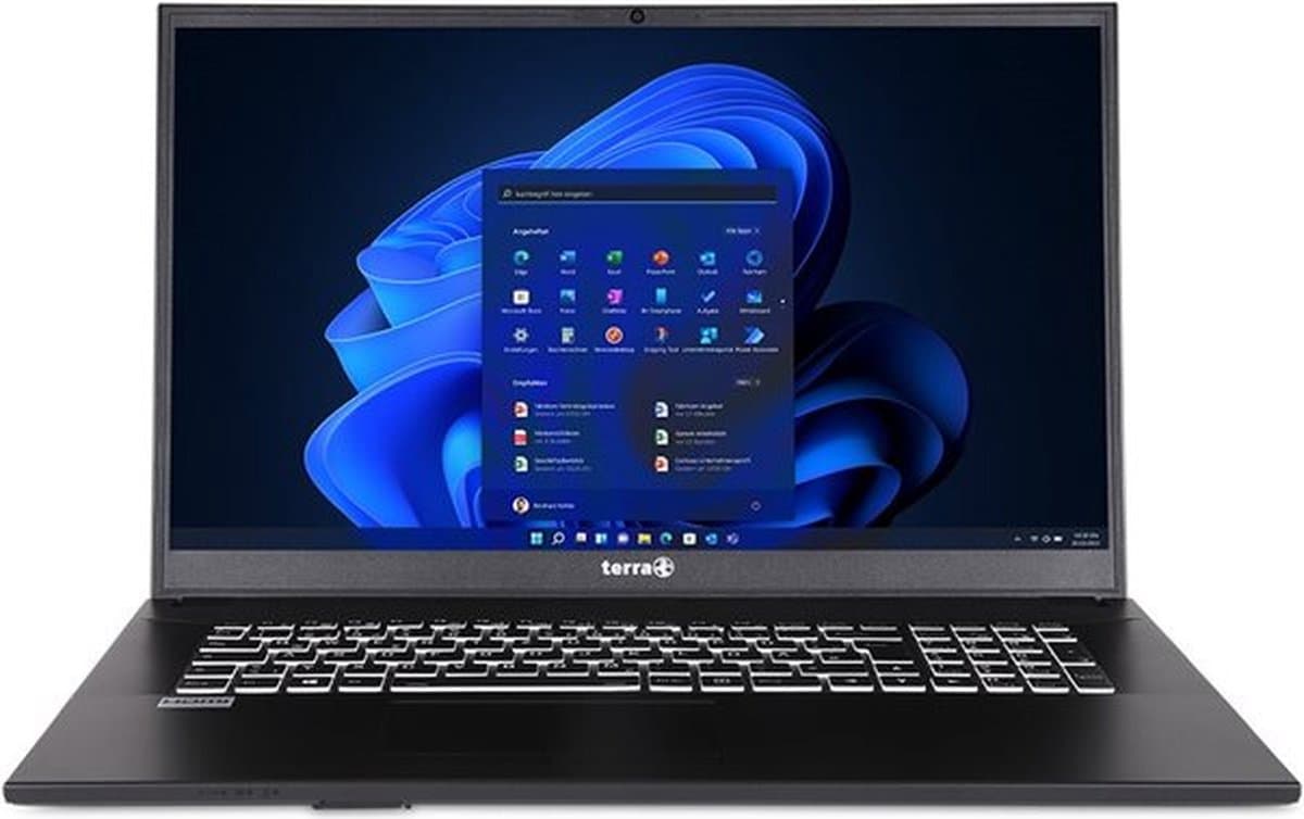 Terra Mobile 1716R 17.3" FullHD laptop - Intel Core i3-1315U - 32GB - 500GB M.2 SSD - DVD±RW - Windows 11 Pro — afbeelding 1