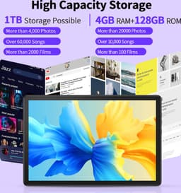 Elementkey Ai-Obsidian PRO - 4G LTE - GPS Tablet PC 10.1 Inch 12GB Ram + 384 GB Opslag - 8000Mah Android 12 - Tablet met Google — thumbnail 4