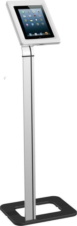 Neomounts TABLET-S100SILVER tablet vloerstandaard - voor de meeste 9,7-10,1" tablets - diefstalbestendig - zilver — thumbnail 4