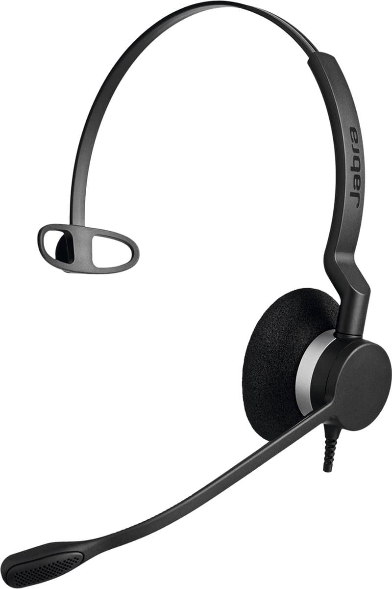 Jabra 2300 Headset Bedraad Hoofdband Kantoor/callcenter USB Type-C Bluetooth Zwart — afbeelding 1