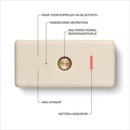 Marshall Emberton III - Bluetooth Speaker - Cream — thumbnail 11