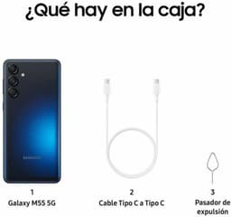 Smartphone Samsung Galaxy M55 6,7" 8 GB RAM 128 GB Zwart — thumbnail 11