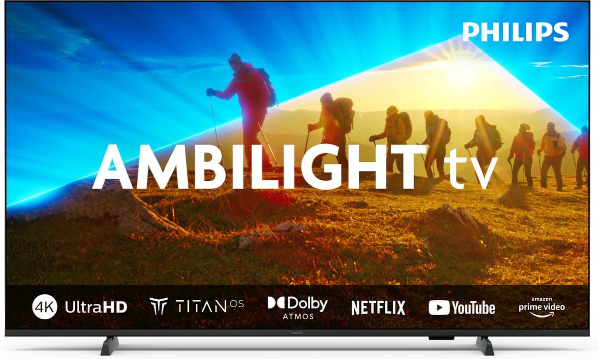 Philips 55PUS8009 - 55 inch 4K LED - 2024 - Smart TV — afbeelding 1