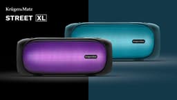 Krüger & Matz Street XL Draadloze Draagbare Bluetooth Speaker Met FM Radio - RGB Verlichting - TWS Functie - Waterdicht - 30W - Zwart — thumbnail 18