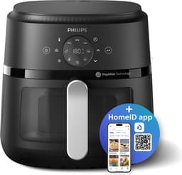 Philips 2000 serie - NA231/00 - Heteluchtfriteuse - 6.2 Liter - 1700 Watt - Zwart — thumbnail 13
