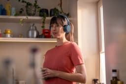 Philips 4000 series TAH4209BL/00 hoofdtelefoon/headset Draadloos Hoofdband Oproepen/muziek Bluetooth Blauw — thumbnail 3