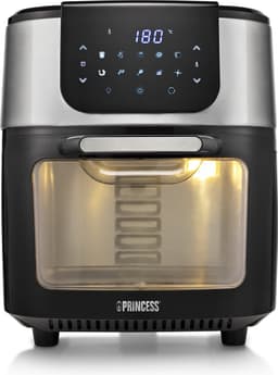 Princess Airfryer Oven DeLuxe 182075 - Heteluchtfriteuse - Extra groot 11 liter - PFAS vrij - 10 automatische programma's - RVS/Zwart — thumbnail 20