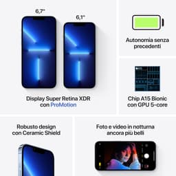 Apple iPhone 13 Pro Max - 128GB - Sierra Blue — thumbnail 12