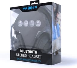 Maxxter koptelefoon - draadloze hoofdtelefoon | Inclusief Micro USB kabel | Headset | Bluetooth | wireless | — thumbnail 2