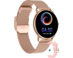 FITAGE Sporthorloge met GPS - Smartwatch Stappenteller Horloge - Activity Tracker - Smartwatches Heren, Dames & Kinderen - Roze